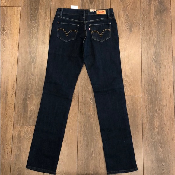 NWT Levi’s 518 Straight Low Rise Jeans Size 3M/26 - Picture 5 of 10
